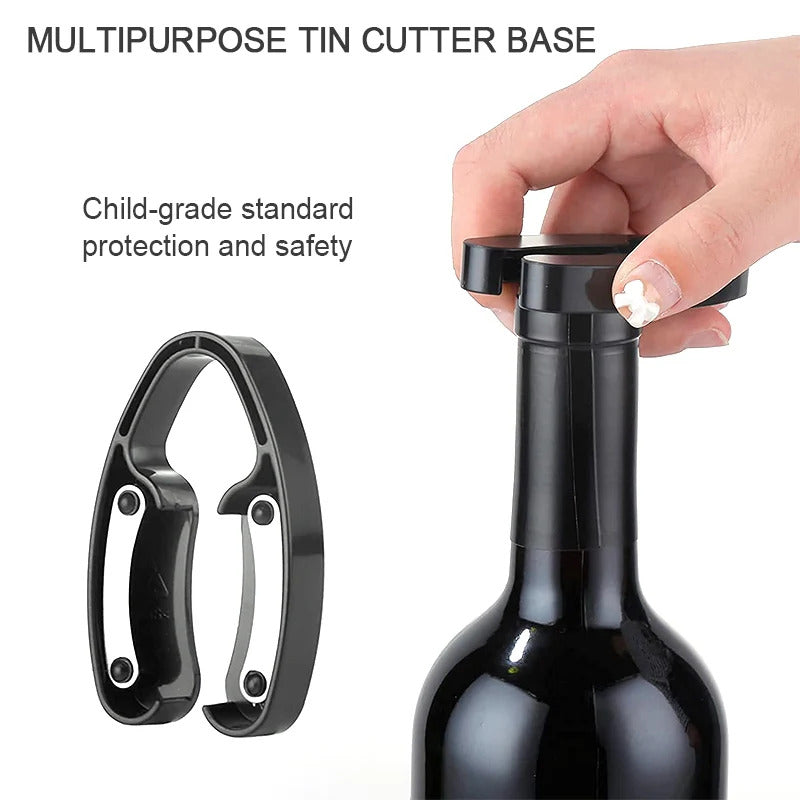 Automatic Electric Bottle Opener 7-Piece Wine Gift Set Wine Accessory Kit